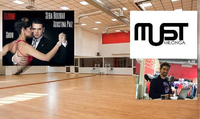 MUST Milonga DOM 8 4 Tj Ludman - Show Seba Bolivar Agustina Paez