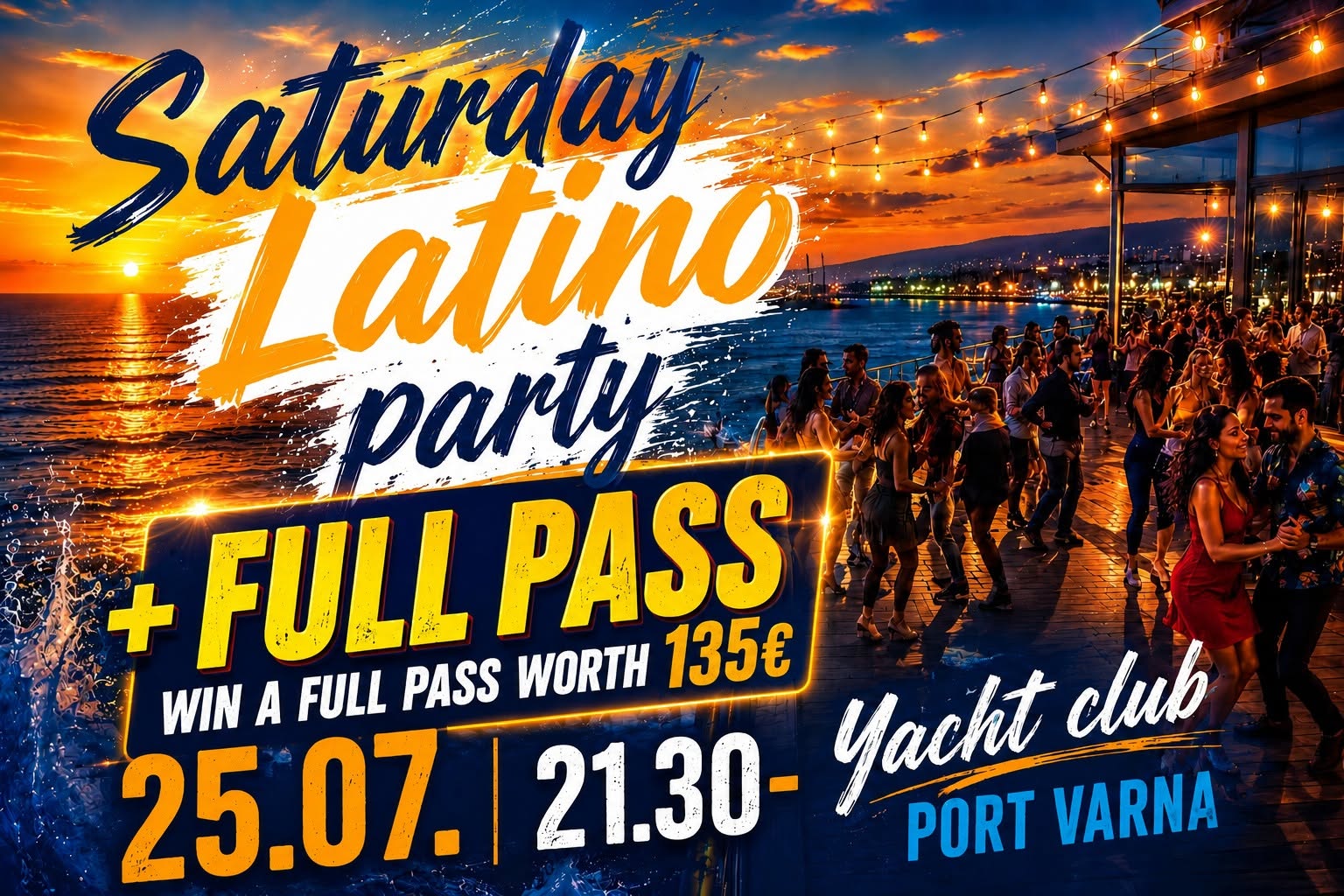 SATURDAY LATINO PARTY & FULL PASS