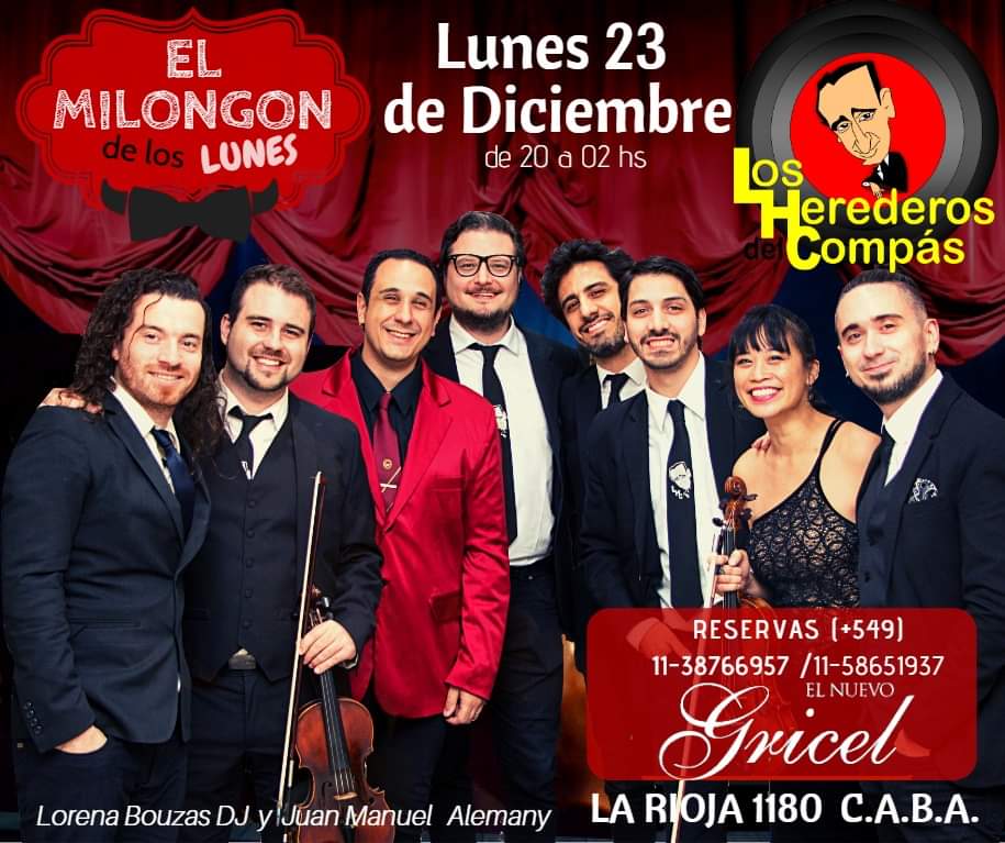 Los Herederos en El Milongón de los Lunes