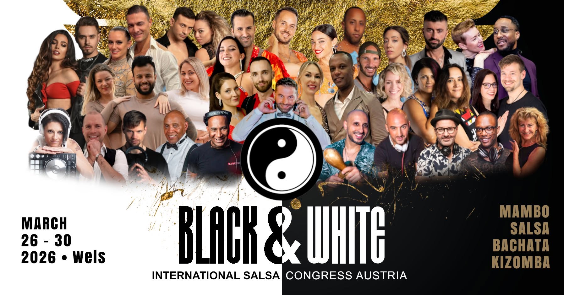 International Mambo-Salsa-Bachata-Kizomba Congress by Black & White