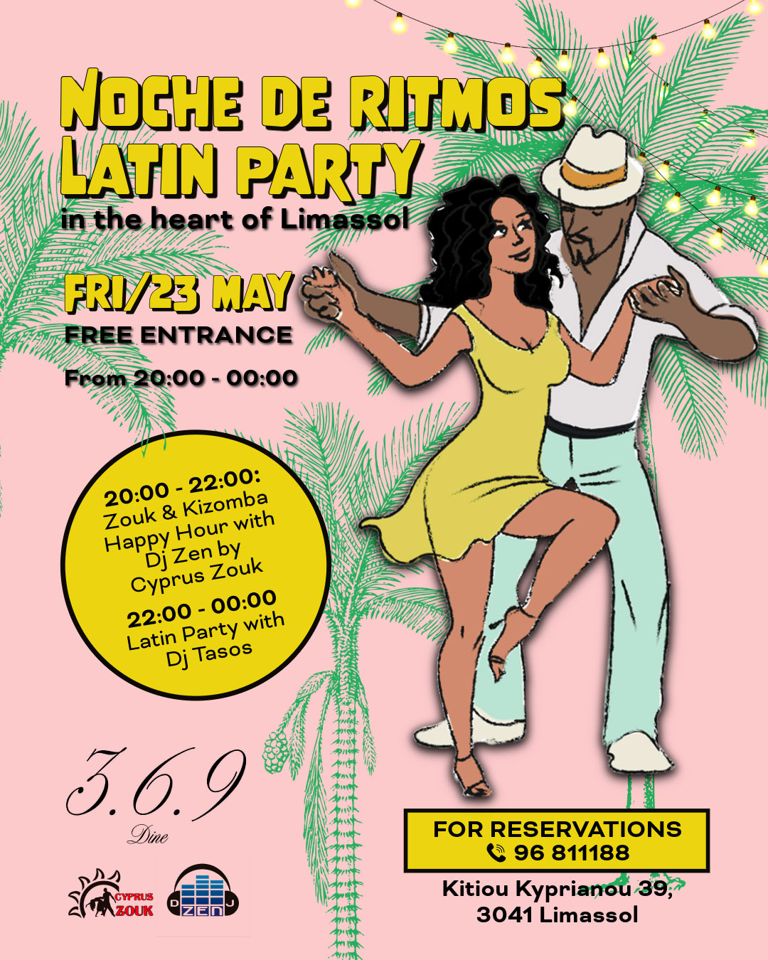 Noche de Ritmos Latin Party 💃🕺