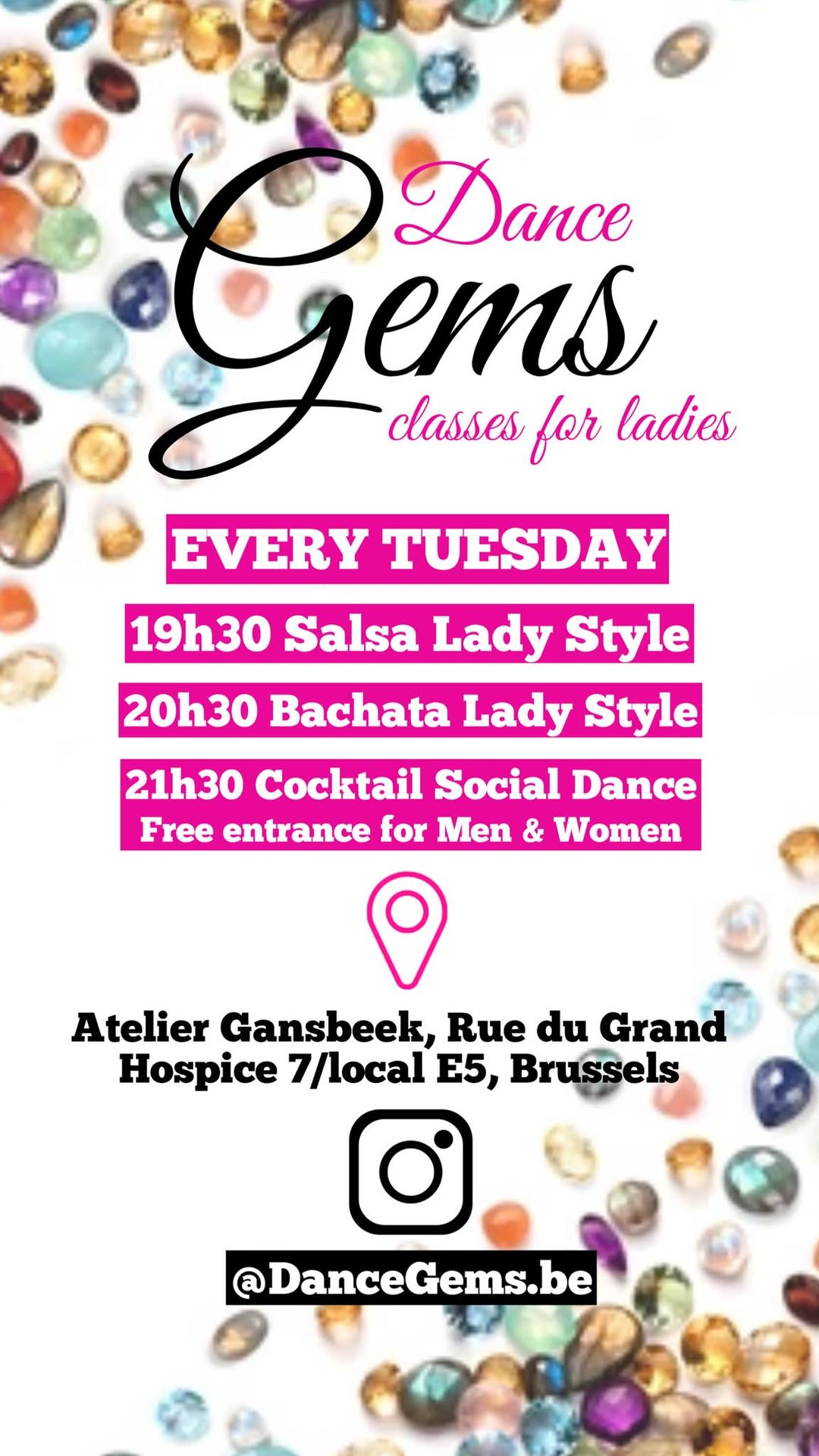 Dance Gems classes for ladies