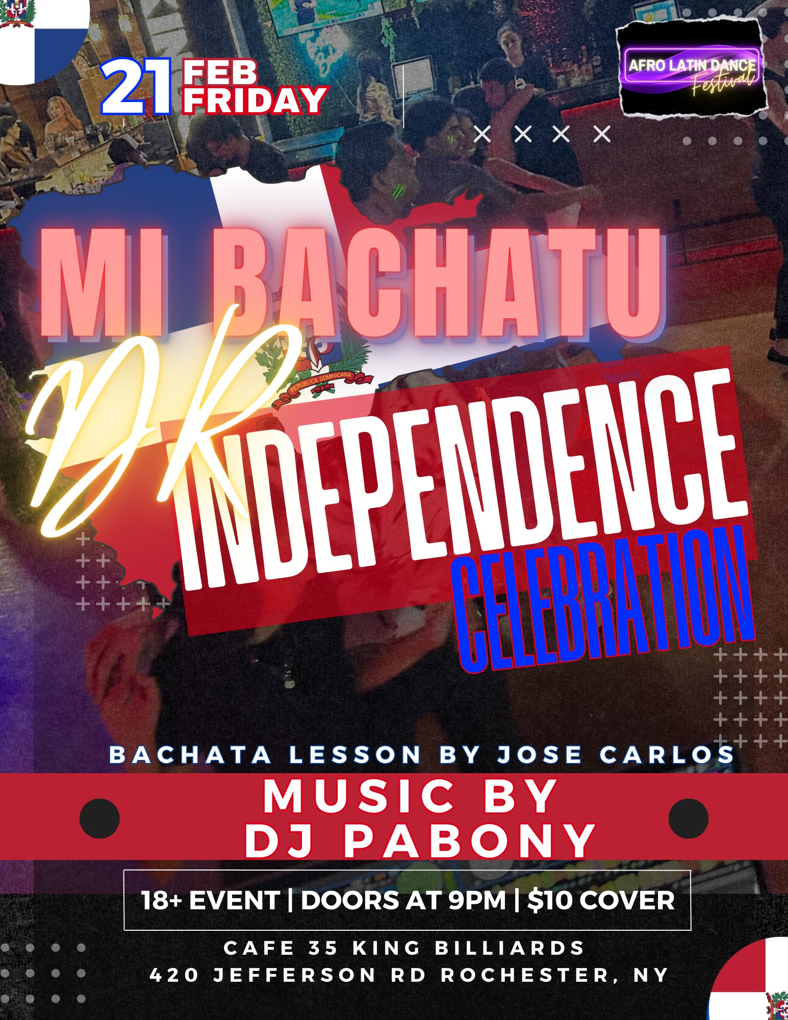 Mi Bachatu DR INDEPENDENCE CELEBRATION DJ PABONY Feb 21st