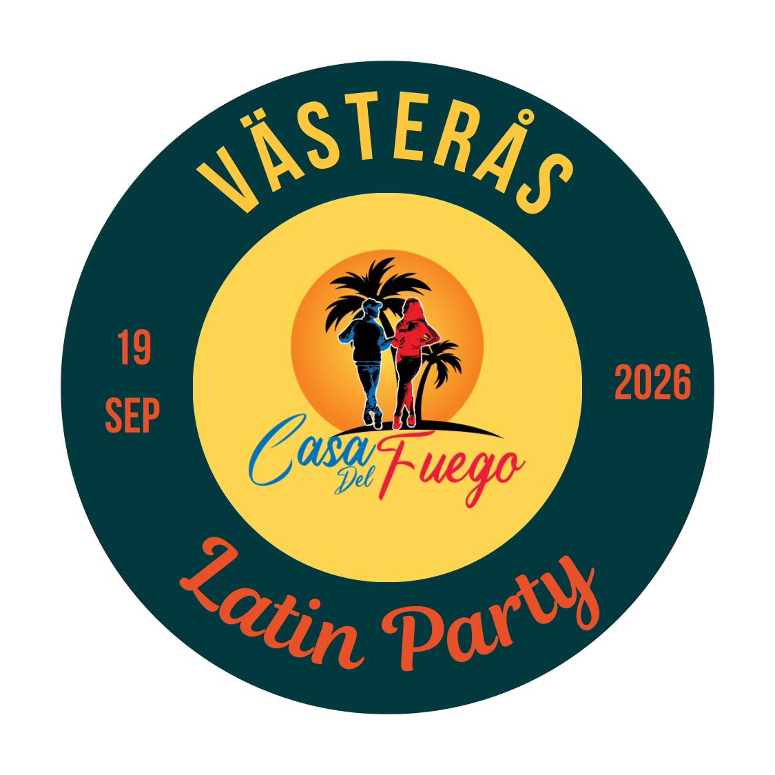 VÄSTERÅS LATIN PARTY 19.9 Kulturnatten DJ Spencer Middag & bar