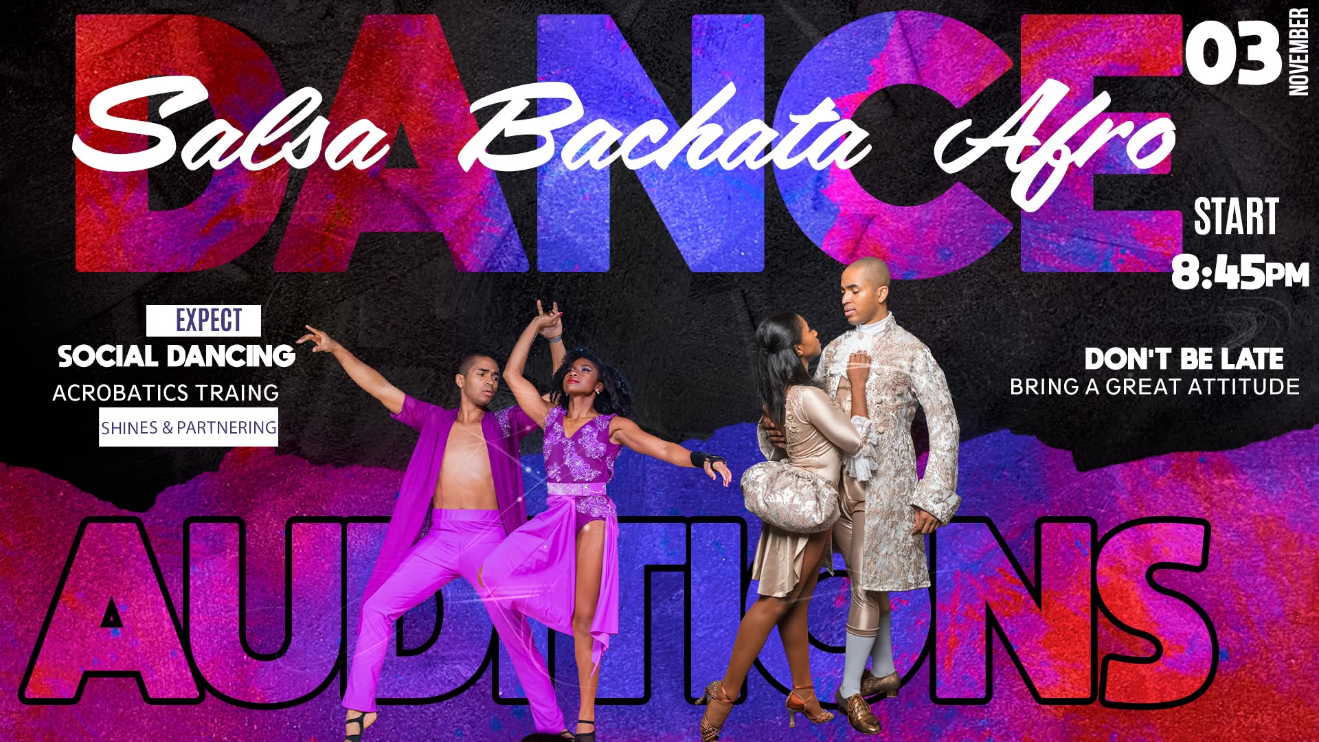 FYH Salsa Bachata Team Auditions