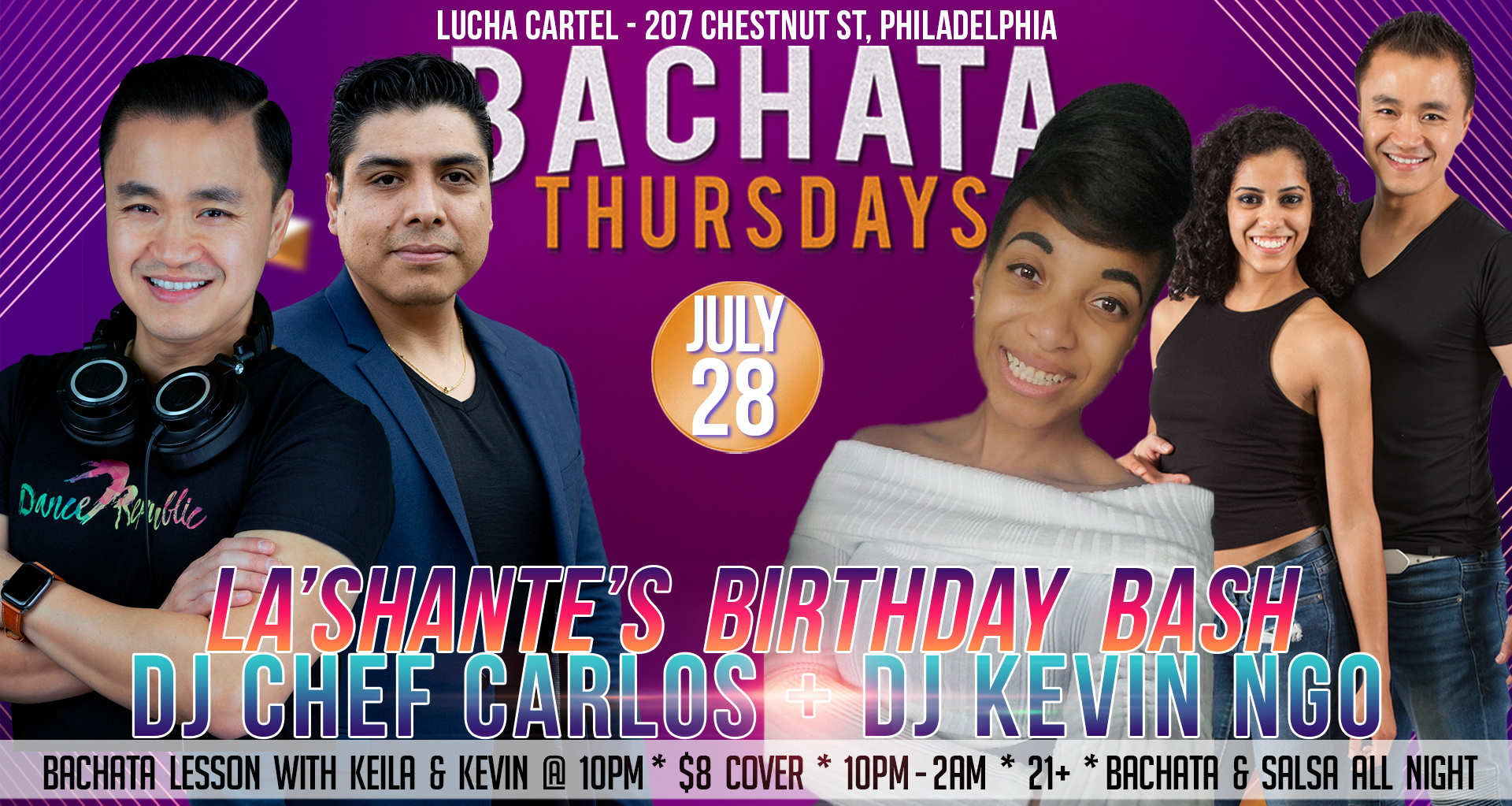 Bachata Thursdays July 28