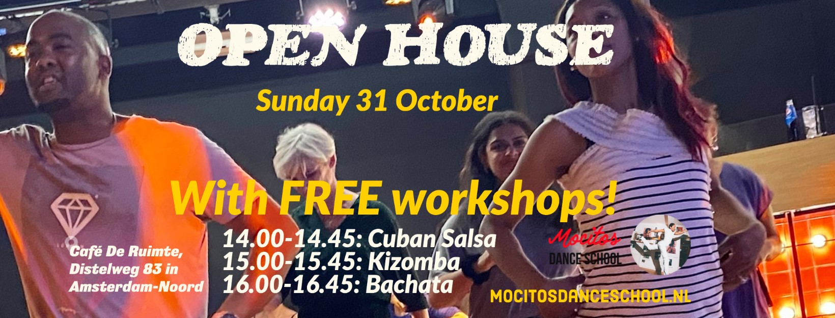Open House with FREE workshops - Amsterdam-Noord