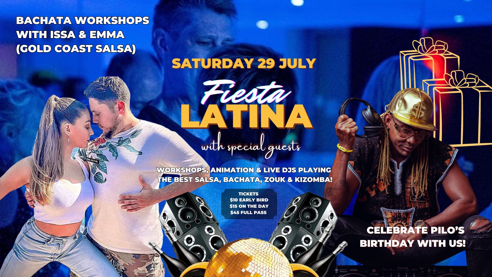 Fiesta Latina - Latin Social + Pilo’s Birthday Celebration