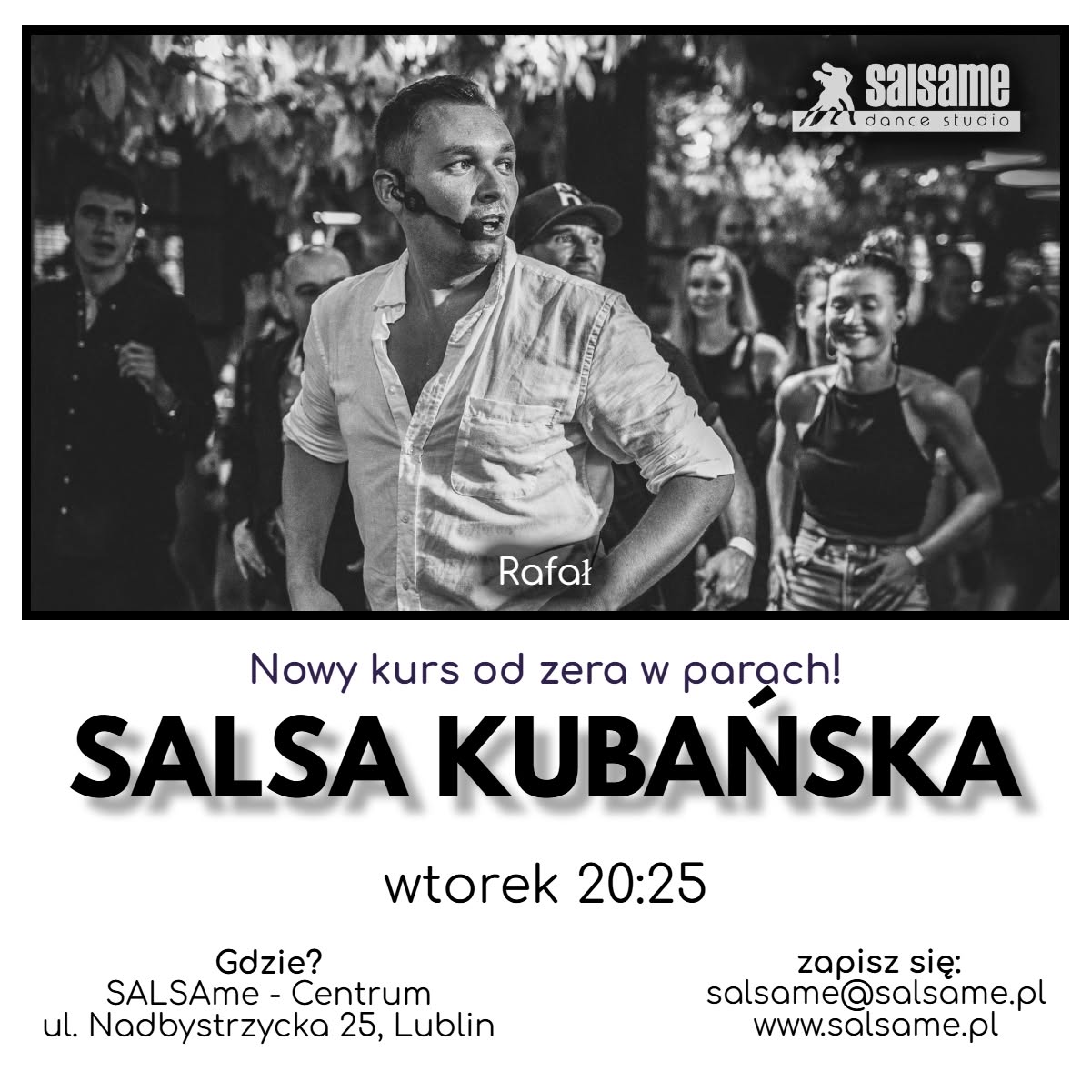 SALSA KUBAŃSKA nowy kurs od zera SALSAme start: lipiec 2026