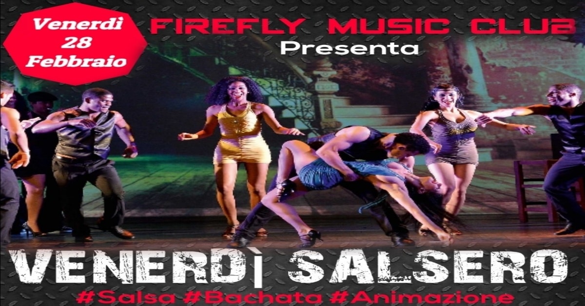 Venerdรฌ Salsero At Firefly Music Club