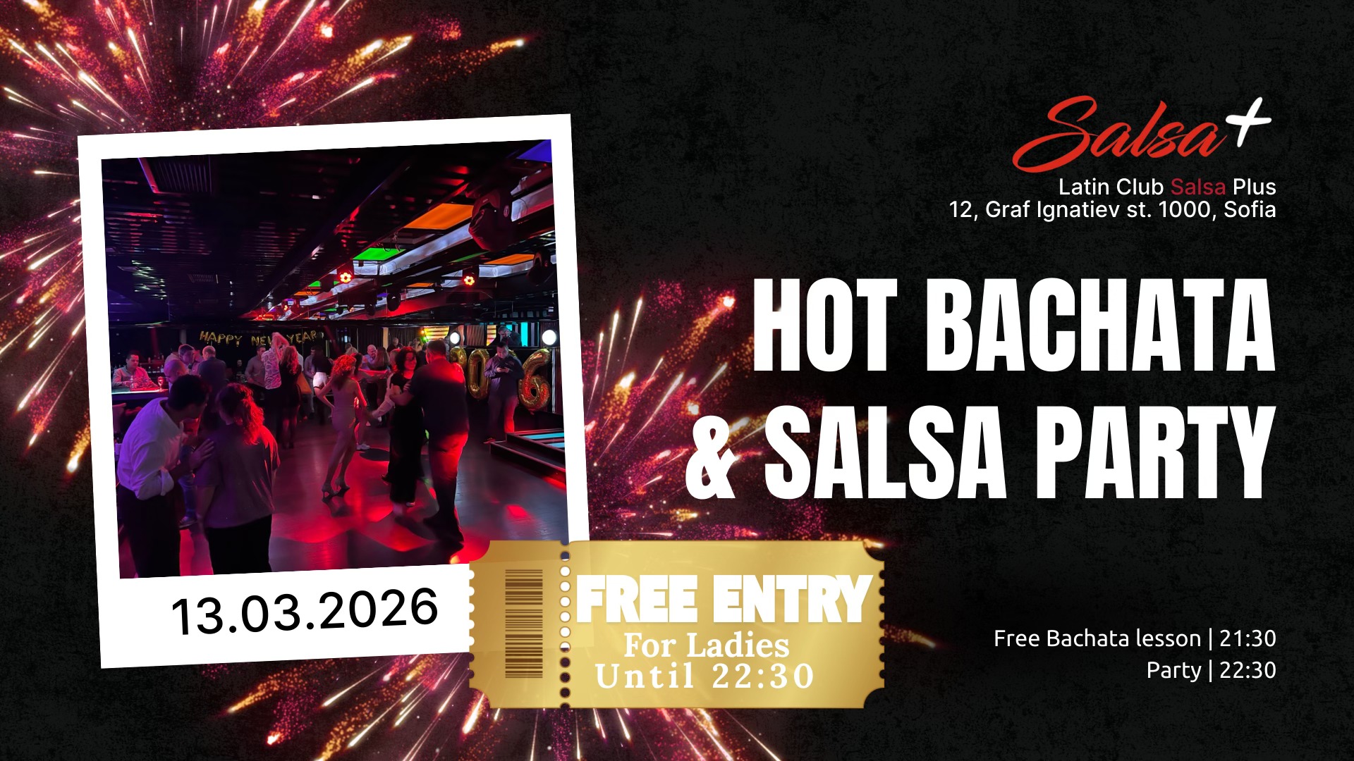 🇧🇬 Hot Bachata & Salsa Party Club Salsa Plus 💃🕺