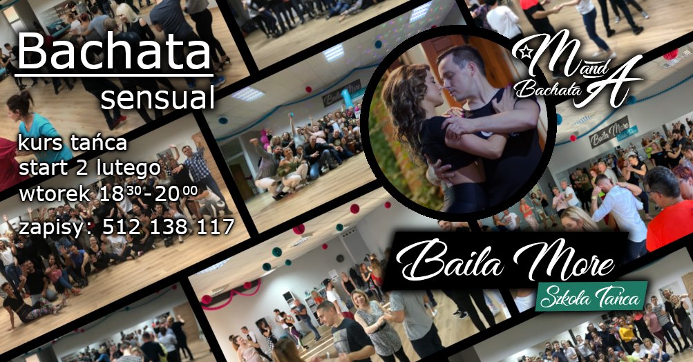 Bachata od podstaw Rybnik Baila More Wtorek 18:30-20:00