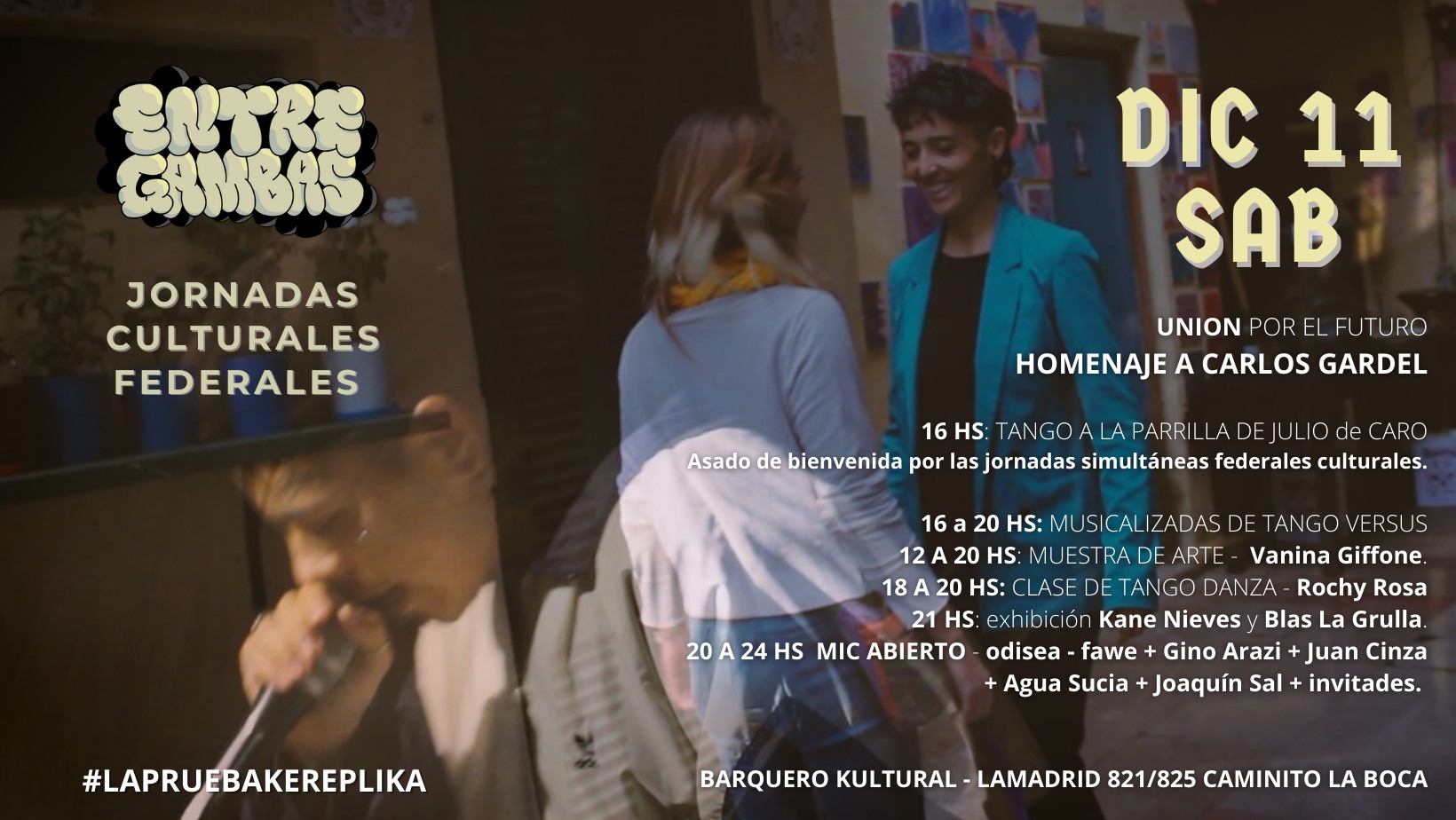 ENTRE GAMBAS - JORNADAS CULTURALES SIMULTANEAS