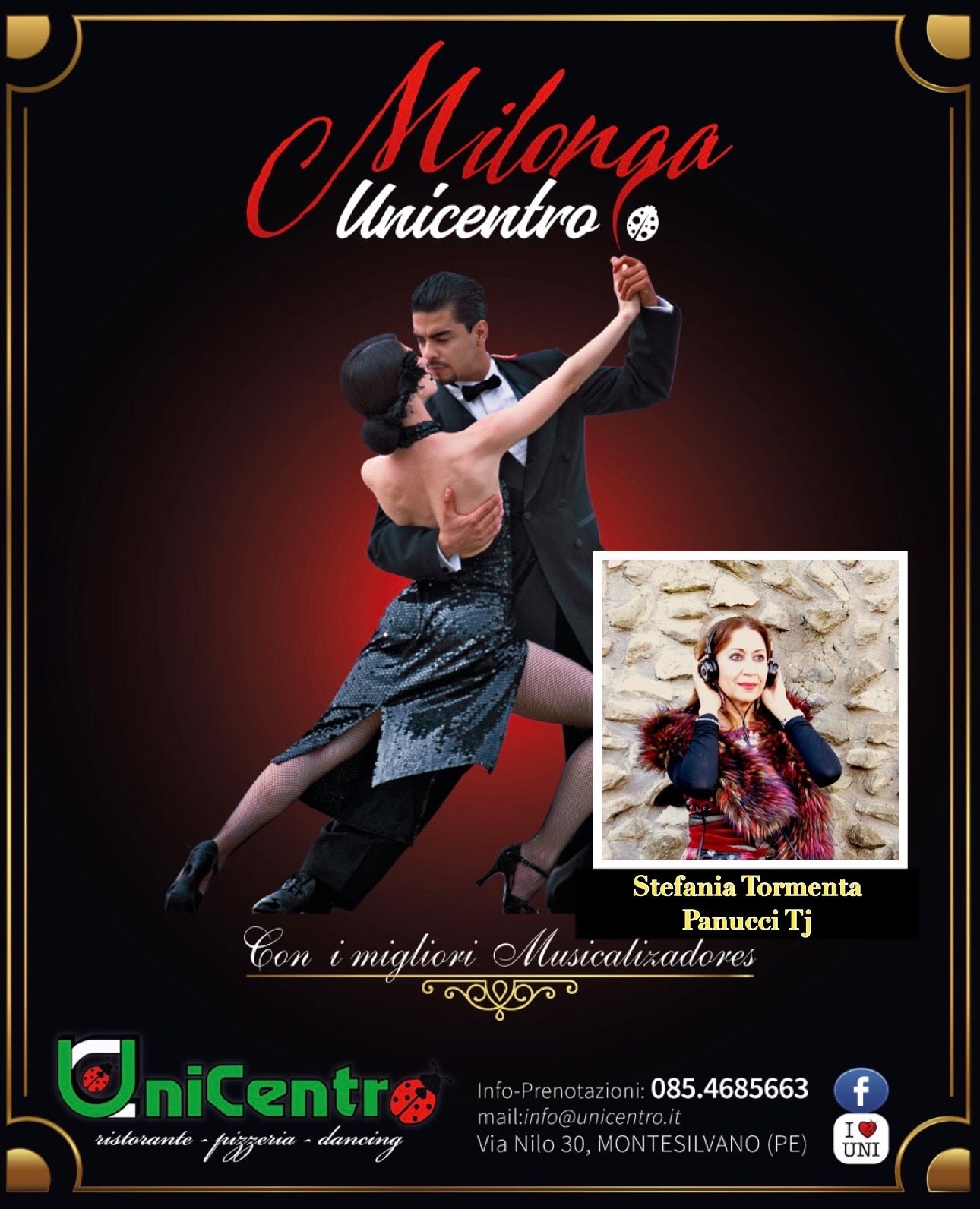 Milonga Unicentro con Stefania Tormenta Panucci Tj