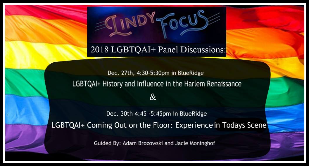 Lindy Focus 2018: Lgbtqai+ Panel Discussions