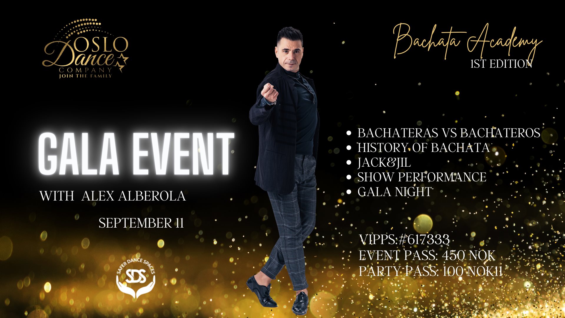 Gala event with Alex Alberola