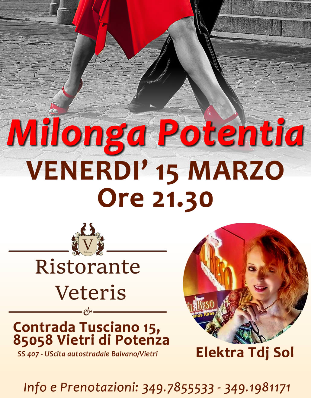 Milonga Potentia 15 Marzo 2024