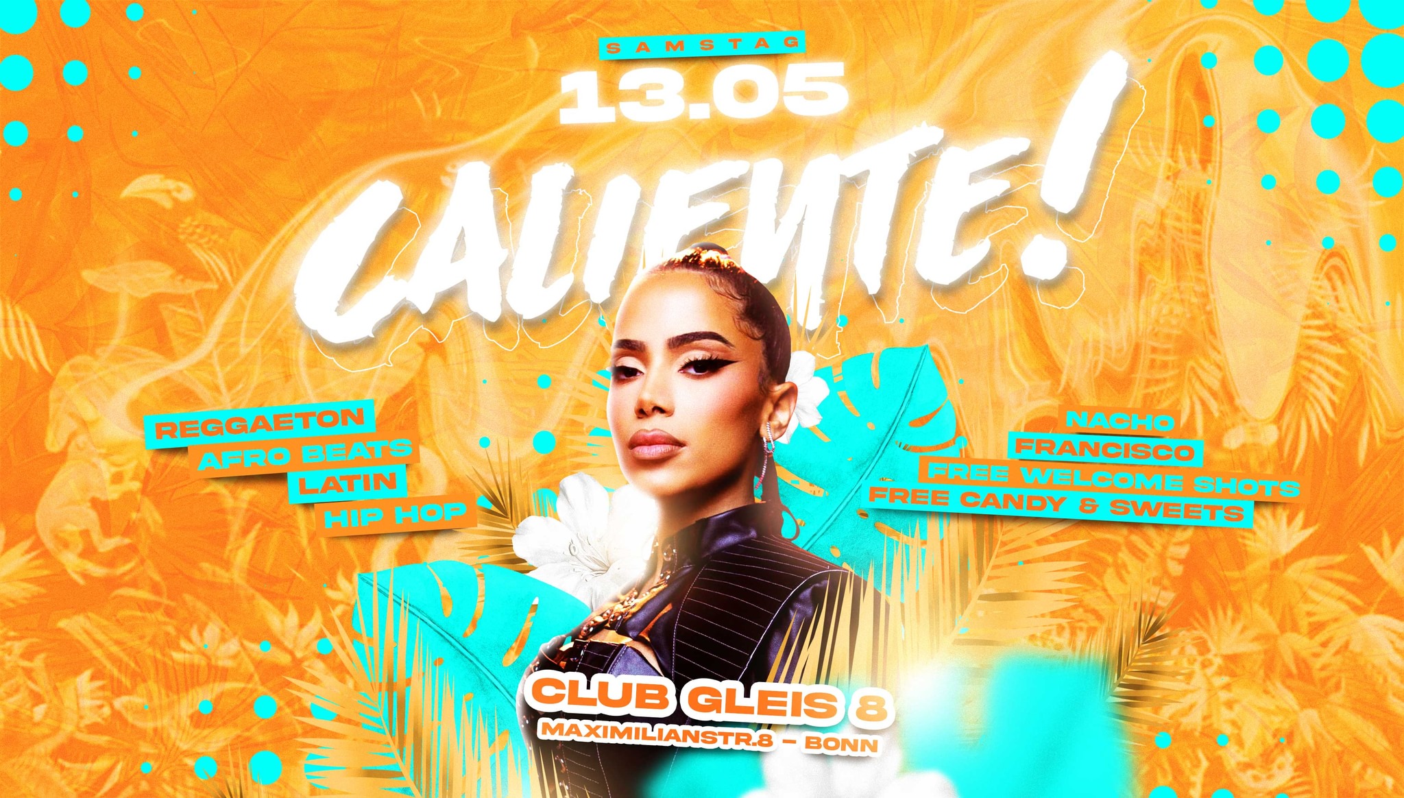 CALIENTE! • SA 13.05 • CLUB GLEIS-8 BONN
