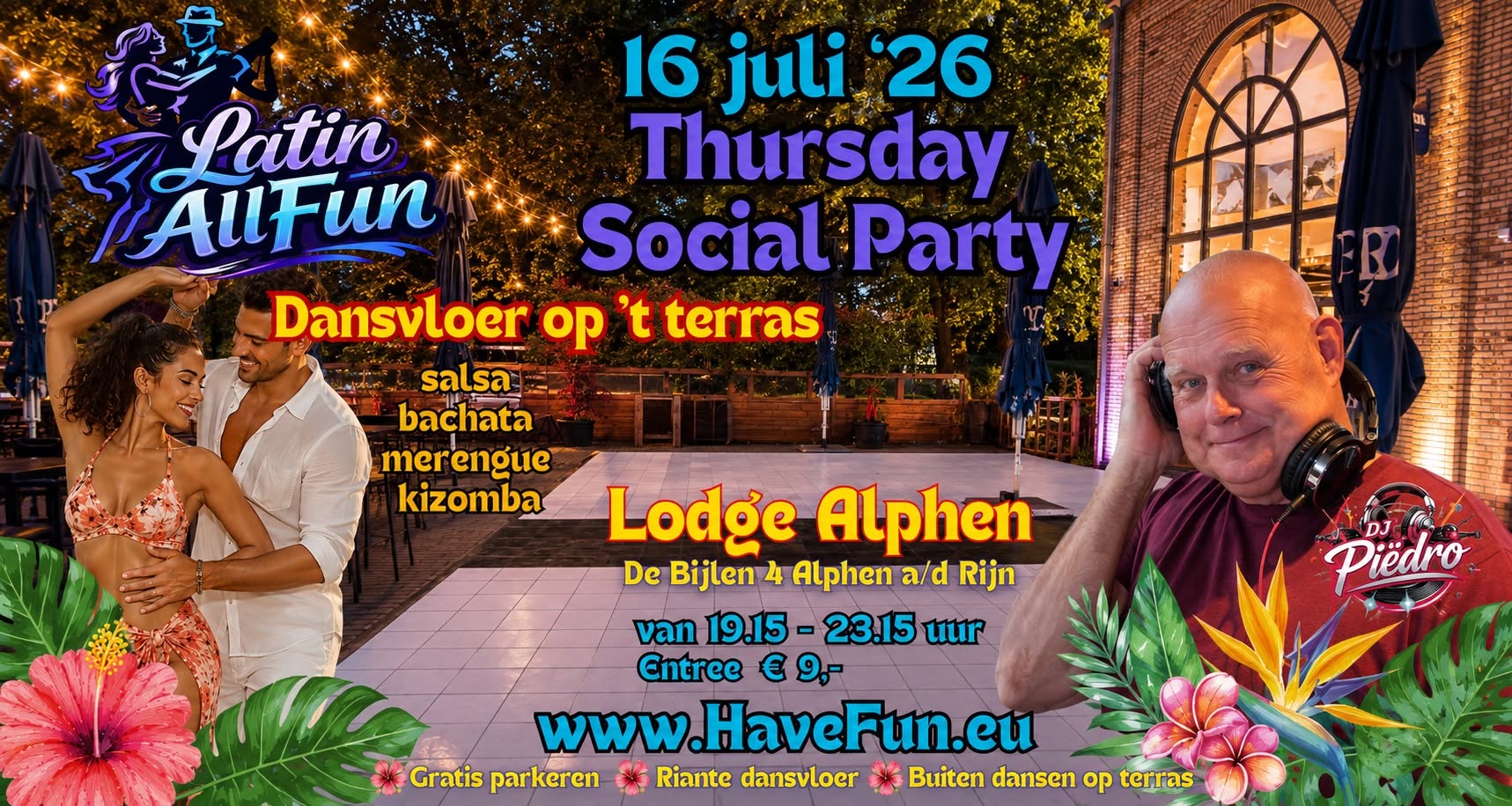 Subtropische Latin AllFun Open Air Party
