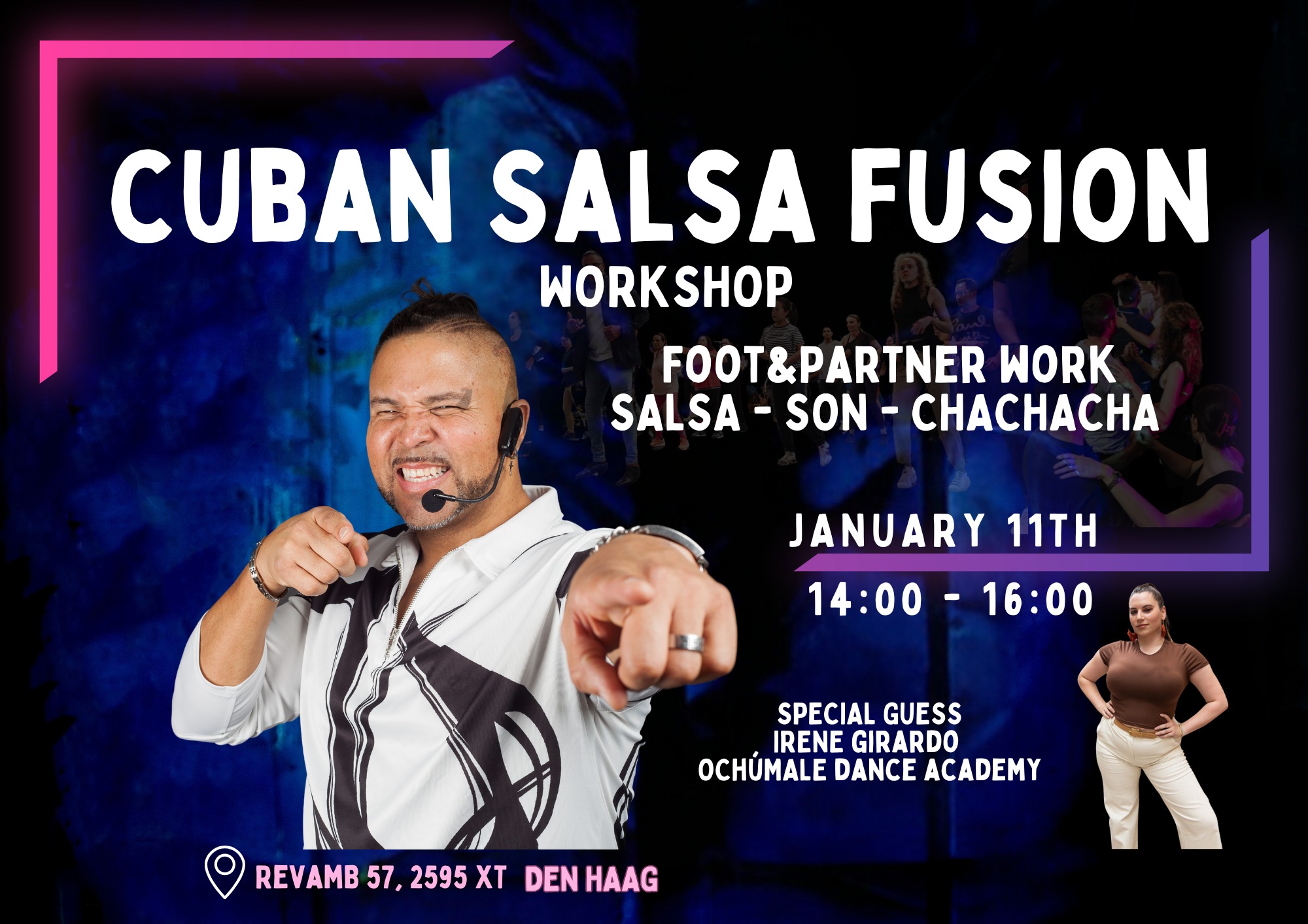 CUBAN SALSA FUSION MUSICALITY WORKSHOP ( Cuban Son, Salsa and Chachacha )