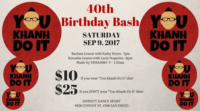"You Khanh Do It!" Birthday Social Party!