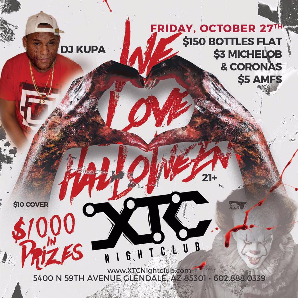 Halloween party Friday's 27th
