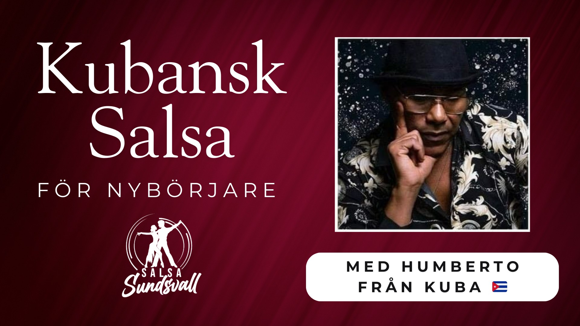 Salsa Kurs för Nybörjare & Latin Party • Salsa Sundsvall