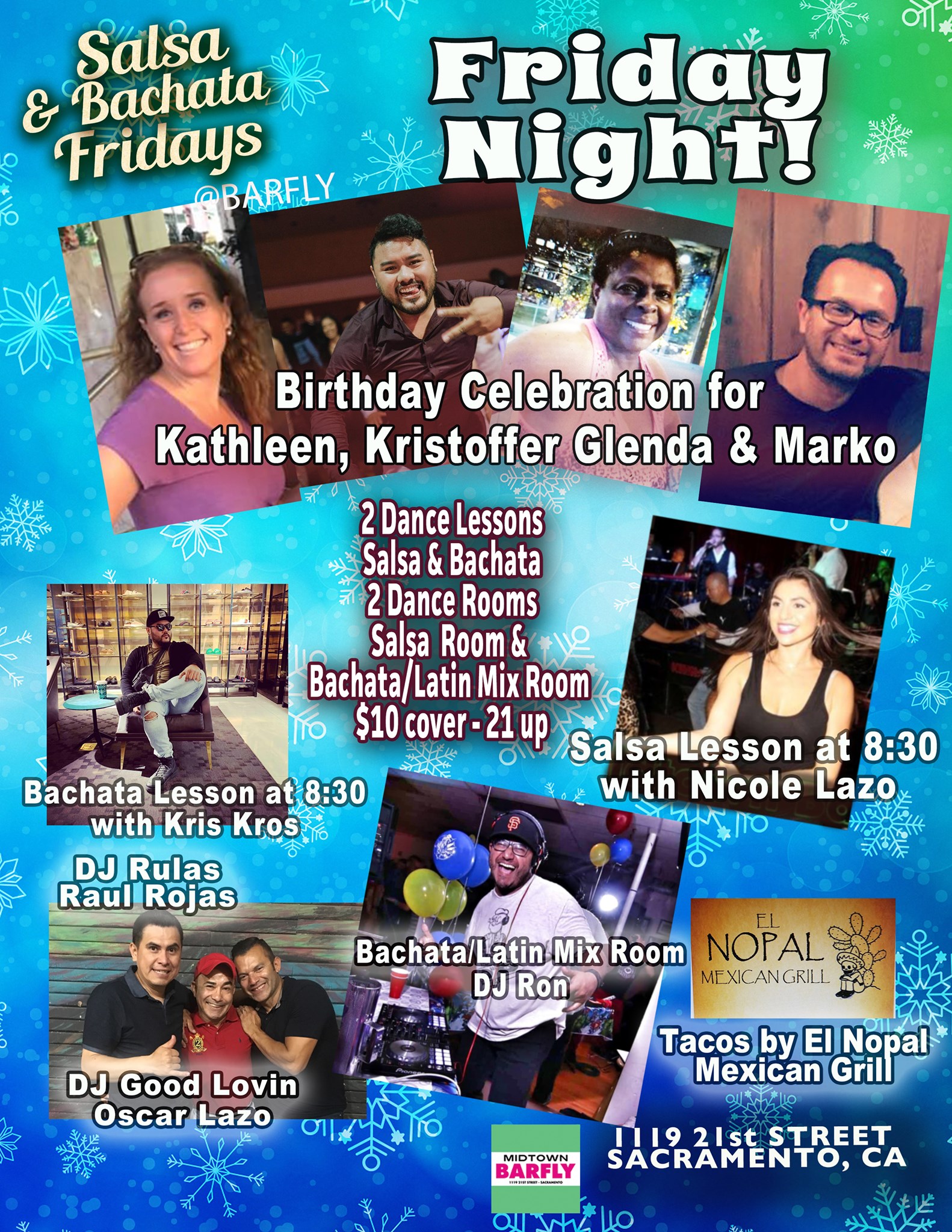 Salsa & Bachata Big Birthdays