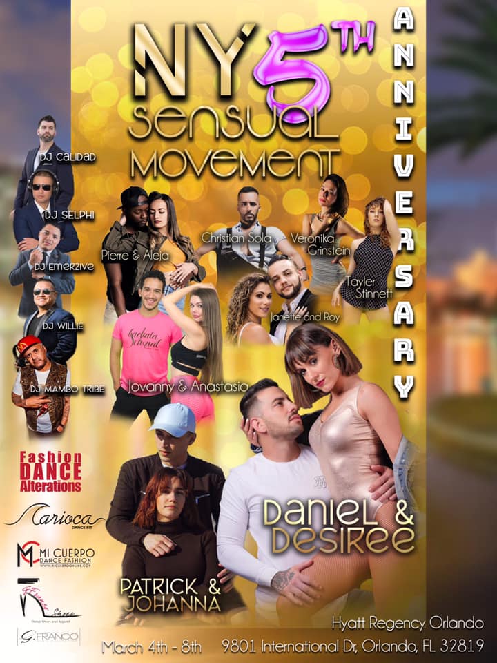 Daniel and Desiree Sensual Bachata weekender in Orlando!