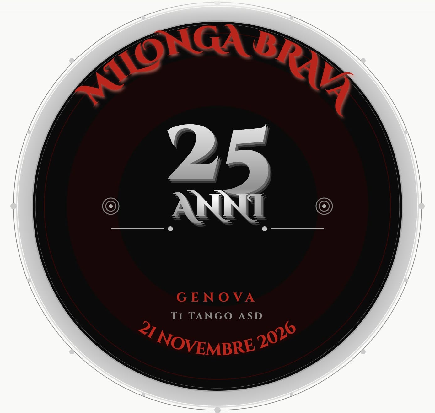 25 ANNI - CUMPLE della MILONGA BRAVA - GENOVA