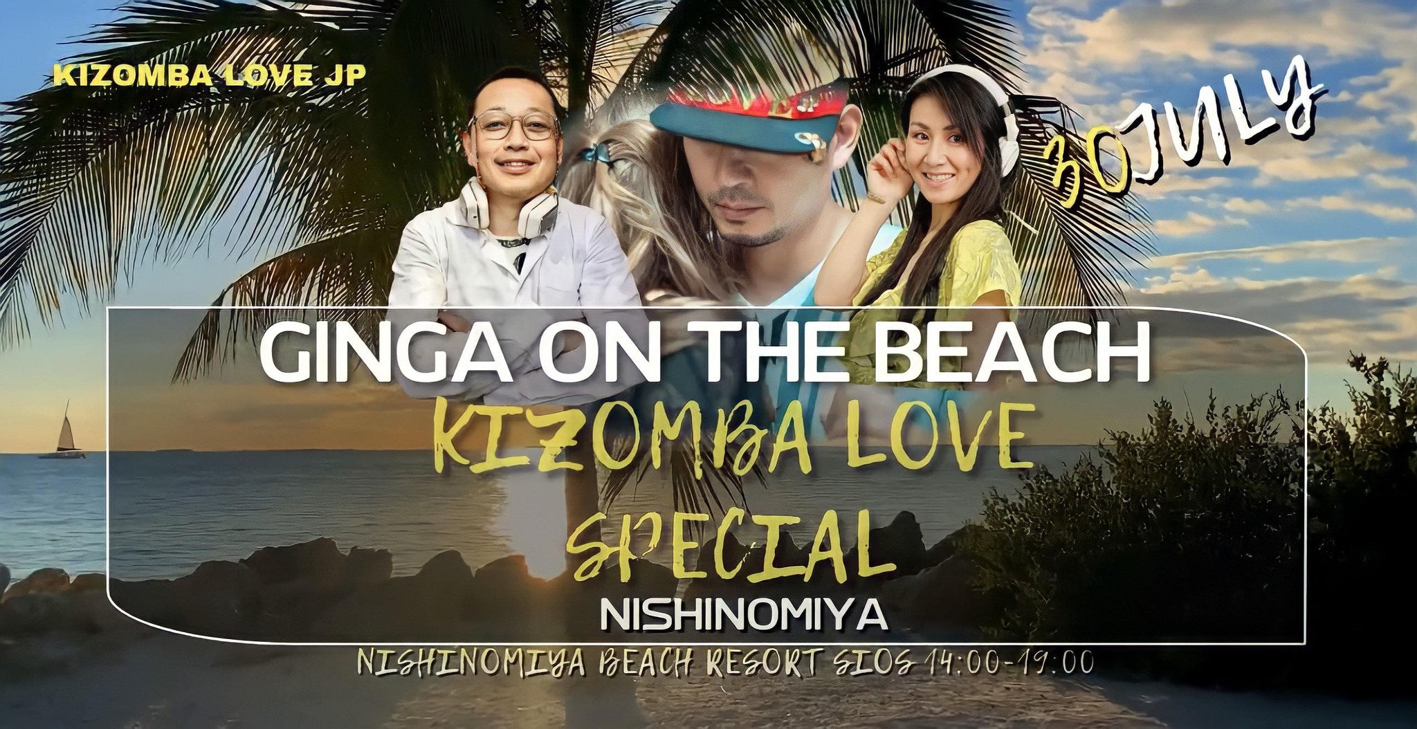 KIZOMBA LOVE Special ~GINGA ON THE BEACH ~ version NISHINOMIYA
