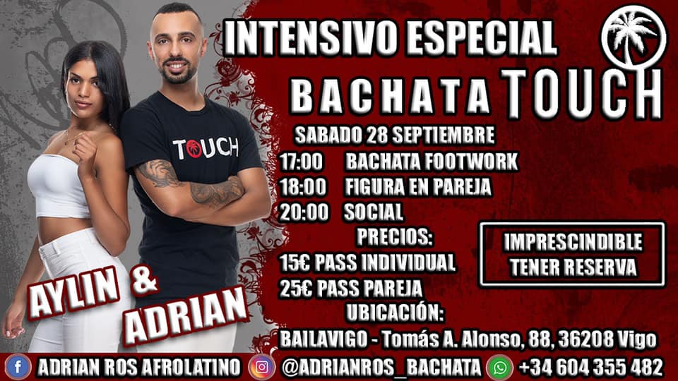 Intensivo De Bachata Touch - Aylin y Adrian Ros