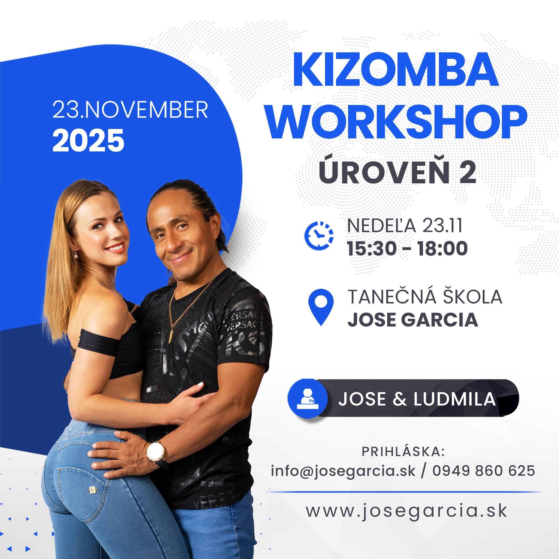 KIZOMBA WORKSHOP - ÚROVEŇ 2