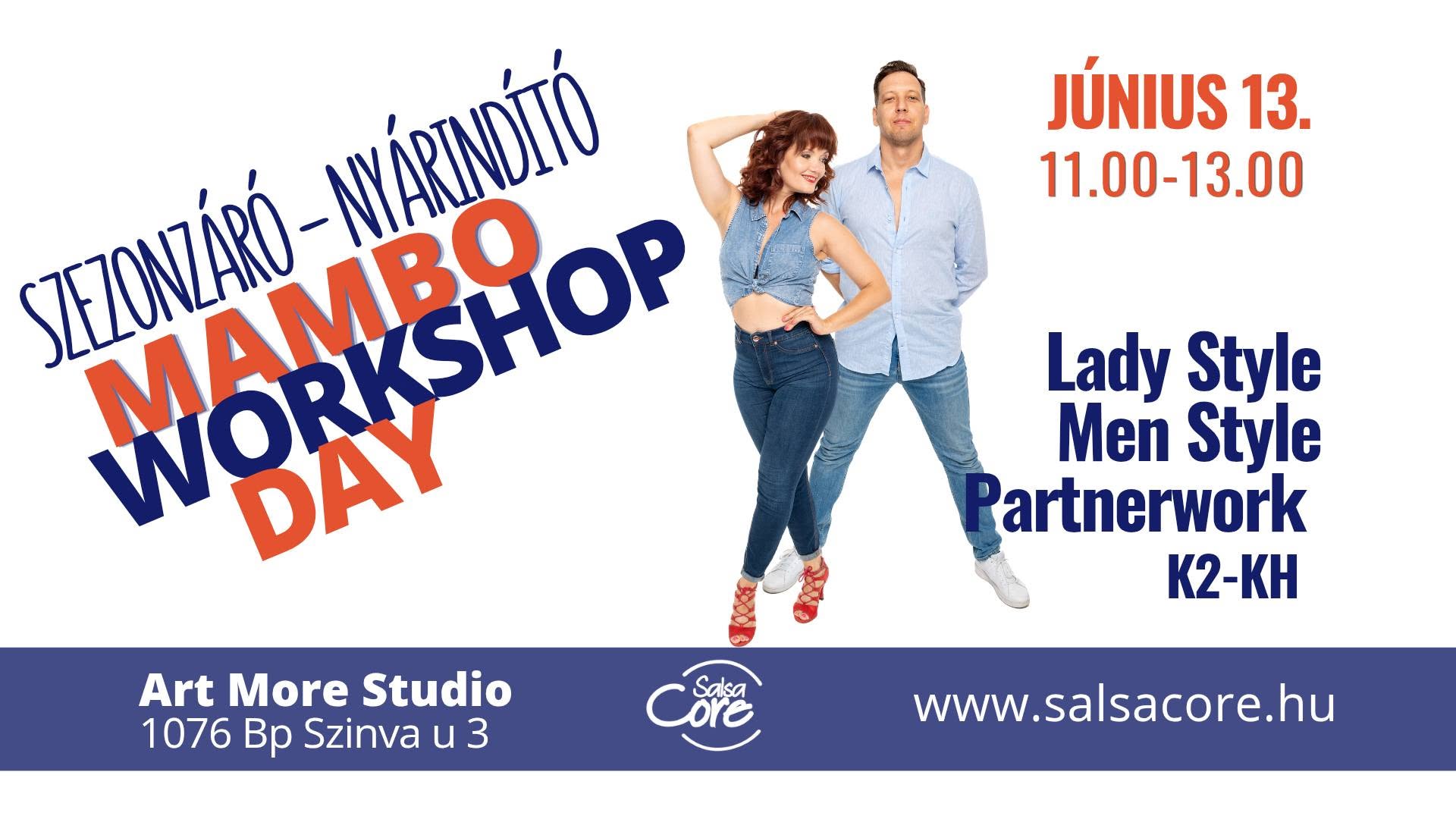 Szezonzáró Nyárindító MAMBO WORKSHOP DAY
