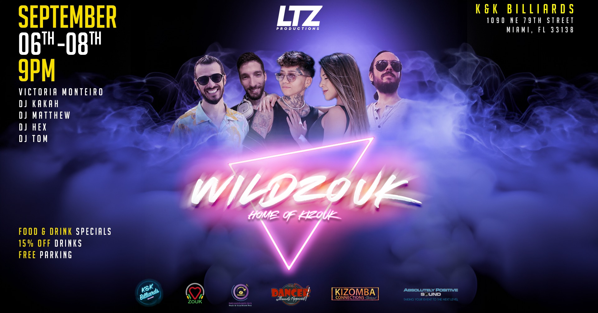 WildZouk W Dj Kakah & Victoria Montiero
