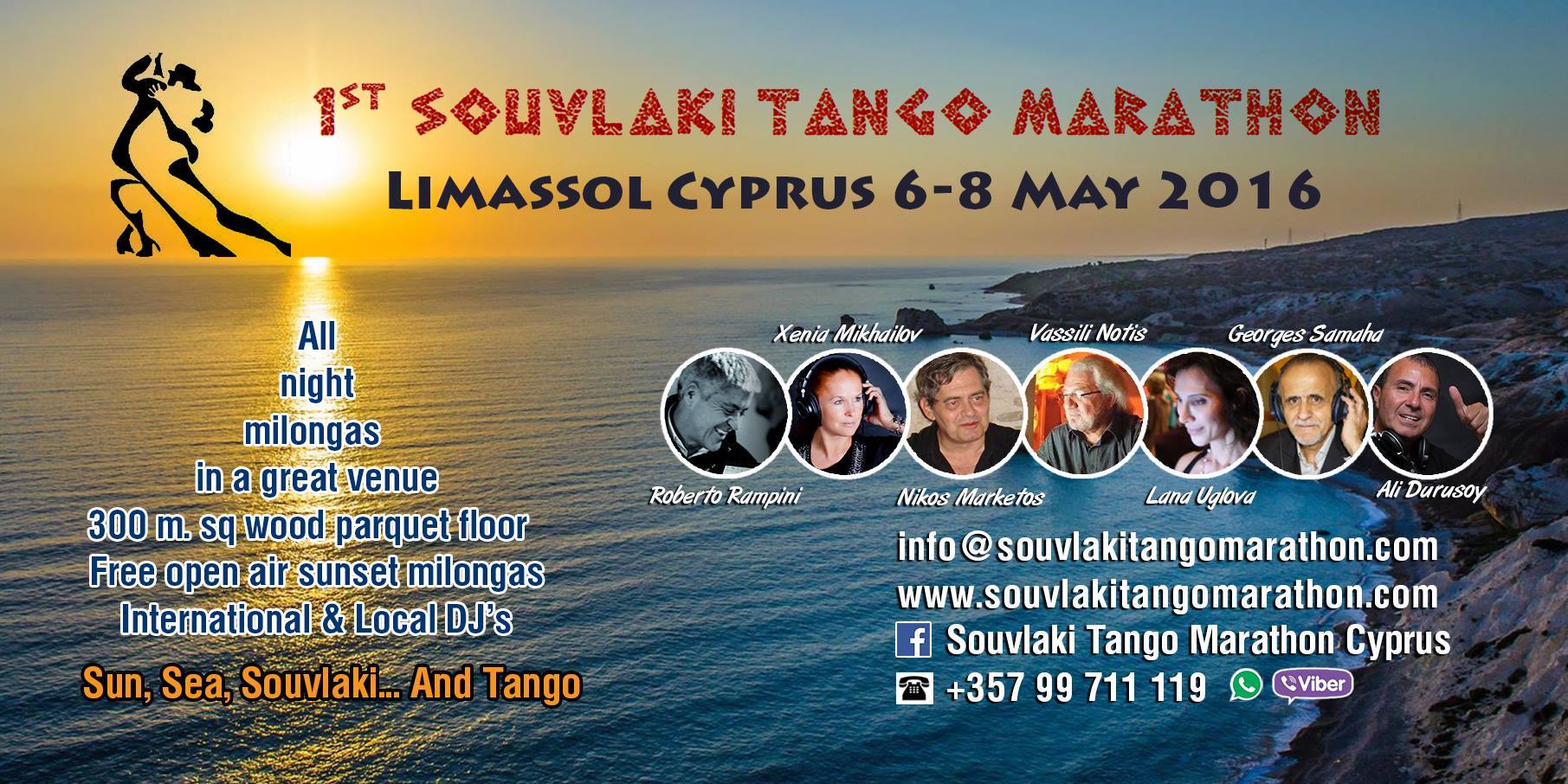 1st Souvlaki Tango Marathon - Limassol, Cyprus