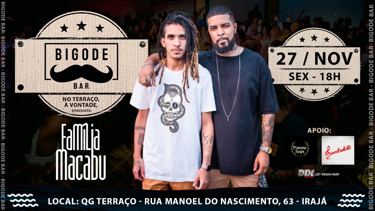 no terraço, à vontade: Família Macabu