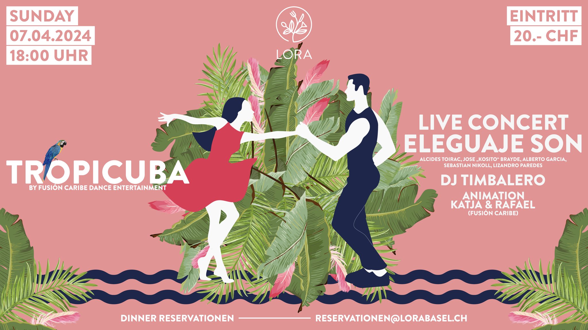 TROPICUBA by Fusión Caribe Dance Entertainment- Salsa Special w Live Music