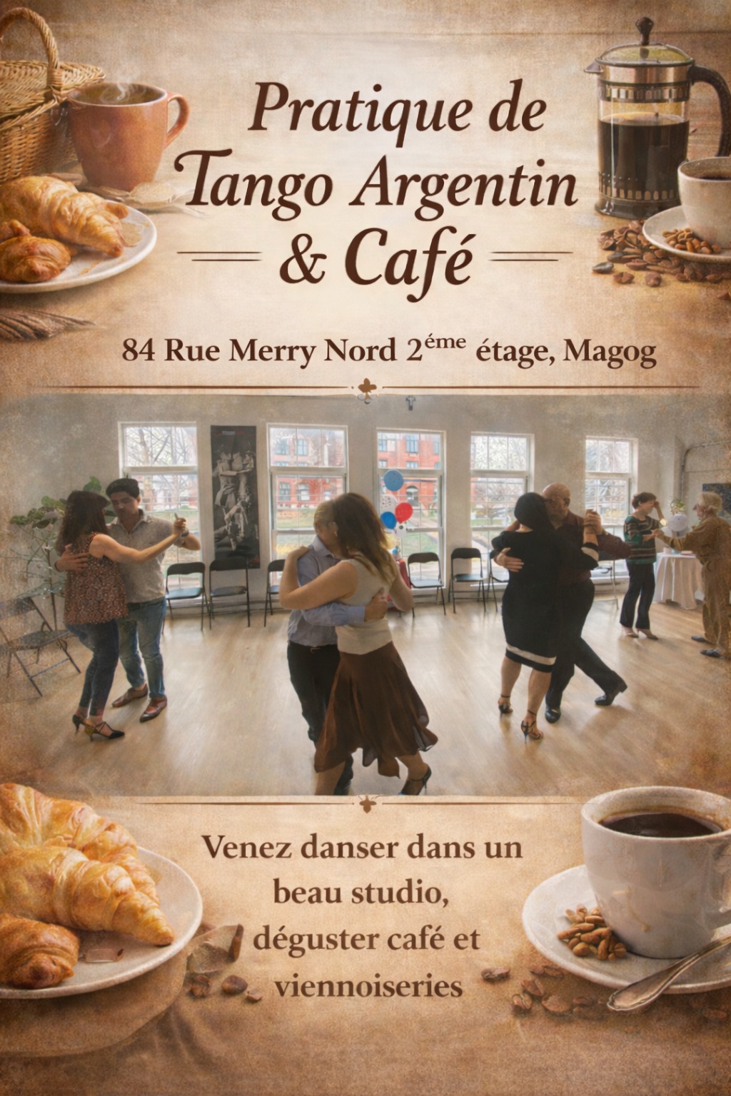 Practice de Tango Argentin & Café