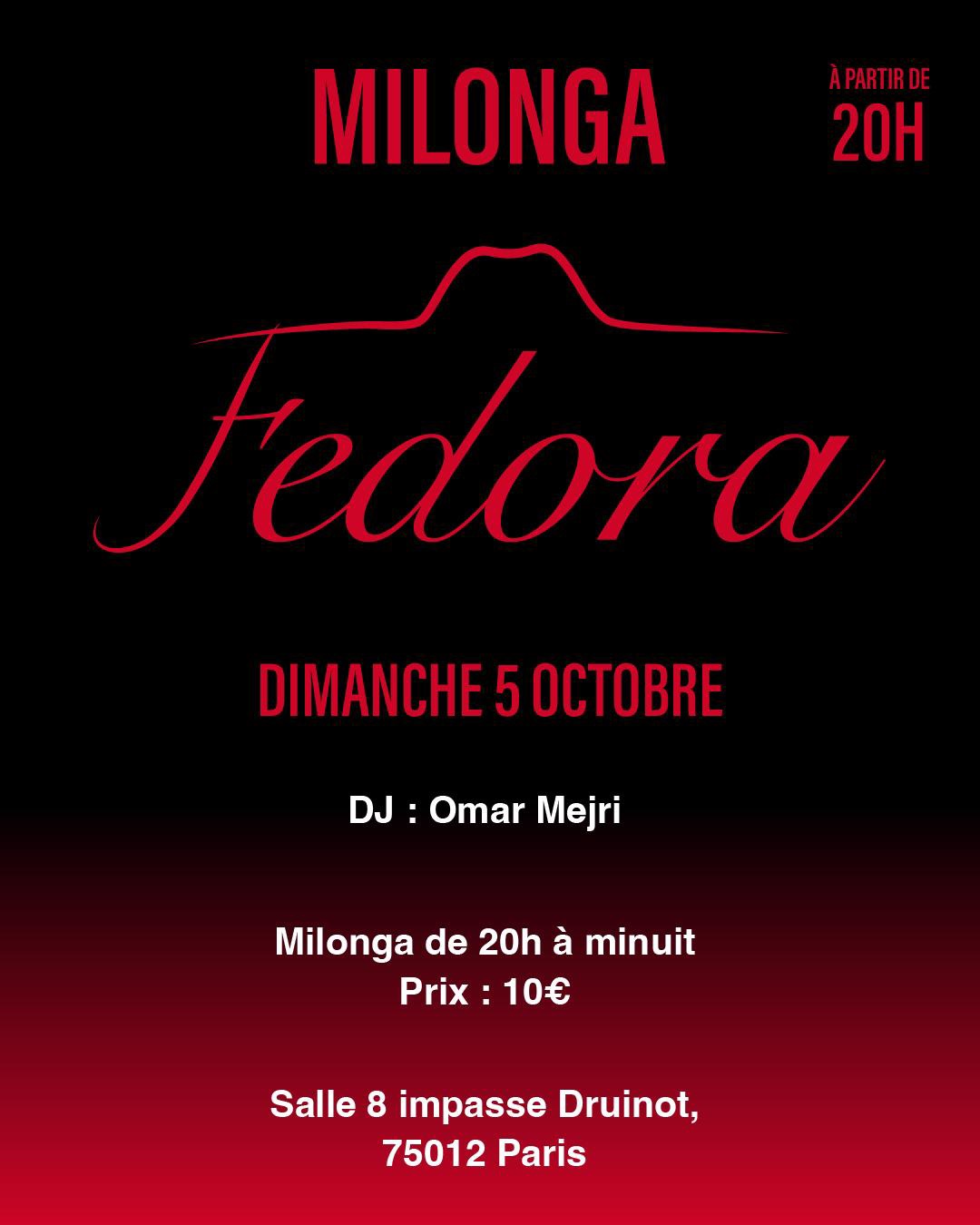 Milonga Fedora