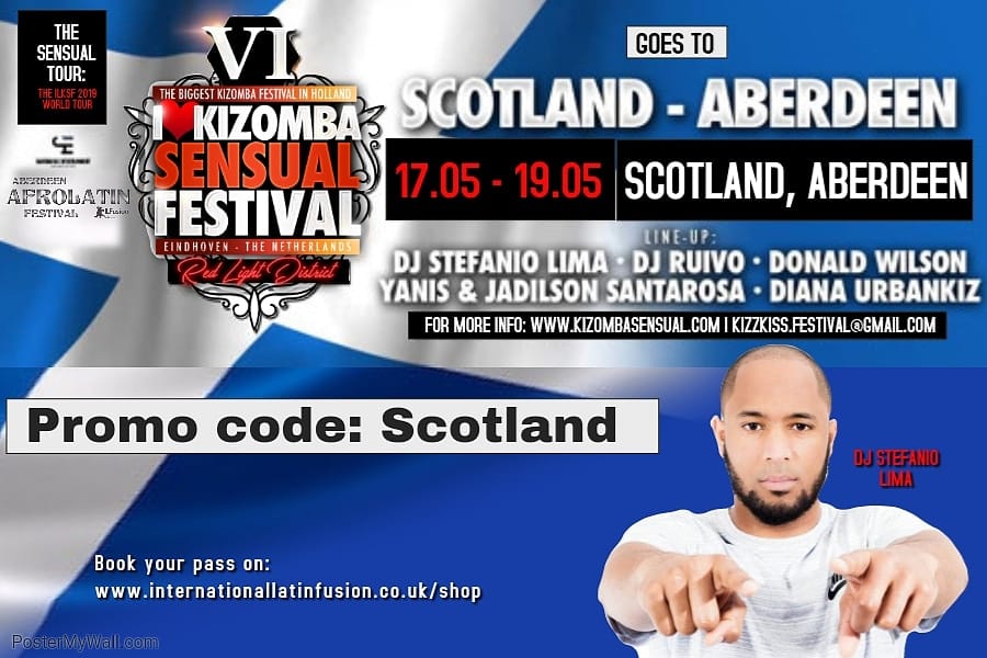 I Love Kizomba Sensual Festival Promo Tour 2019 - Aberdeen
