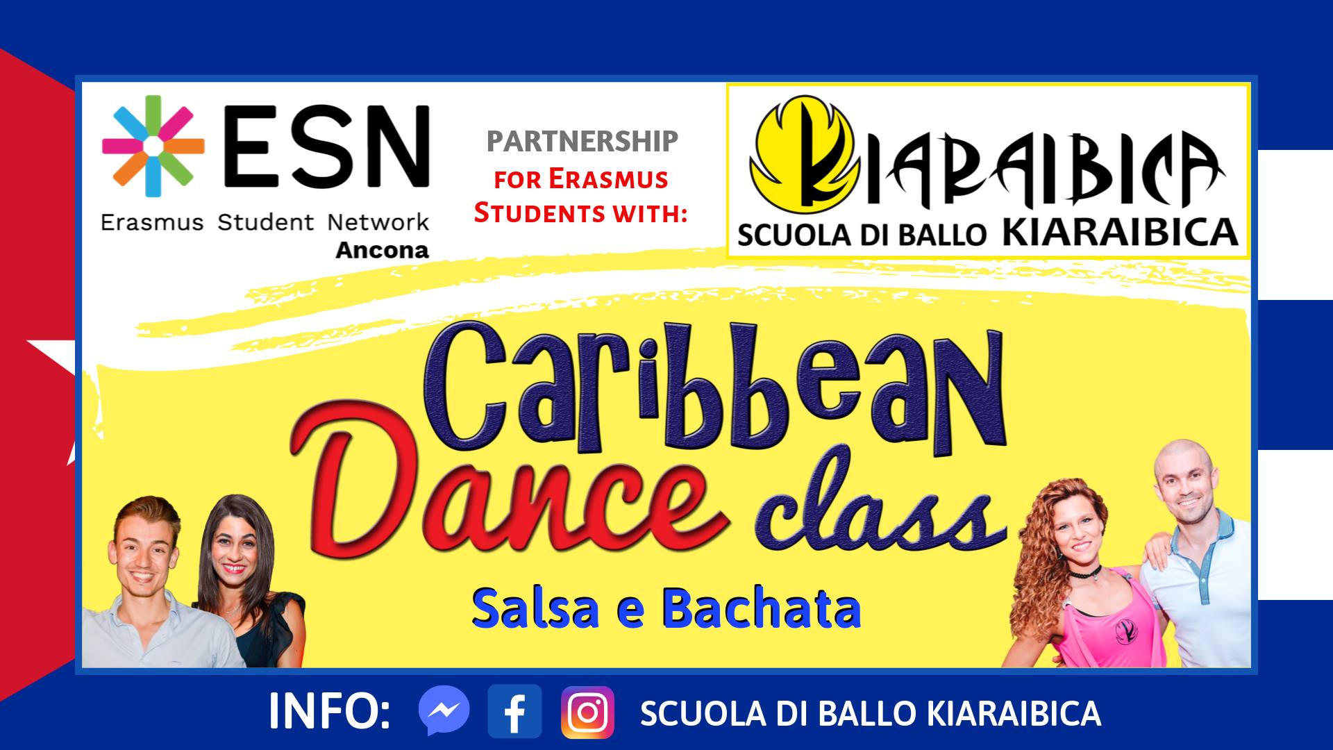 Caribbean Dance Class - Salsa e Bachata