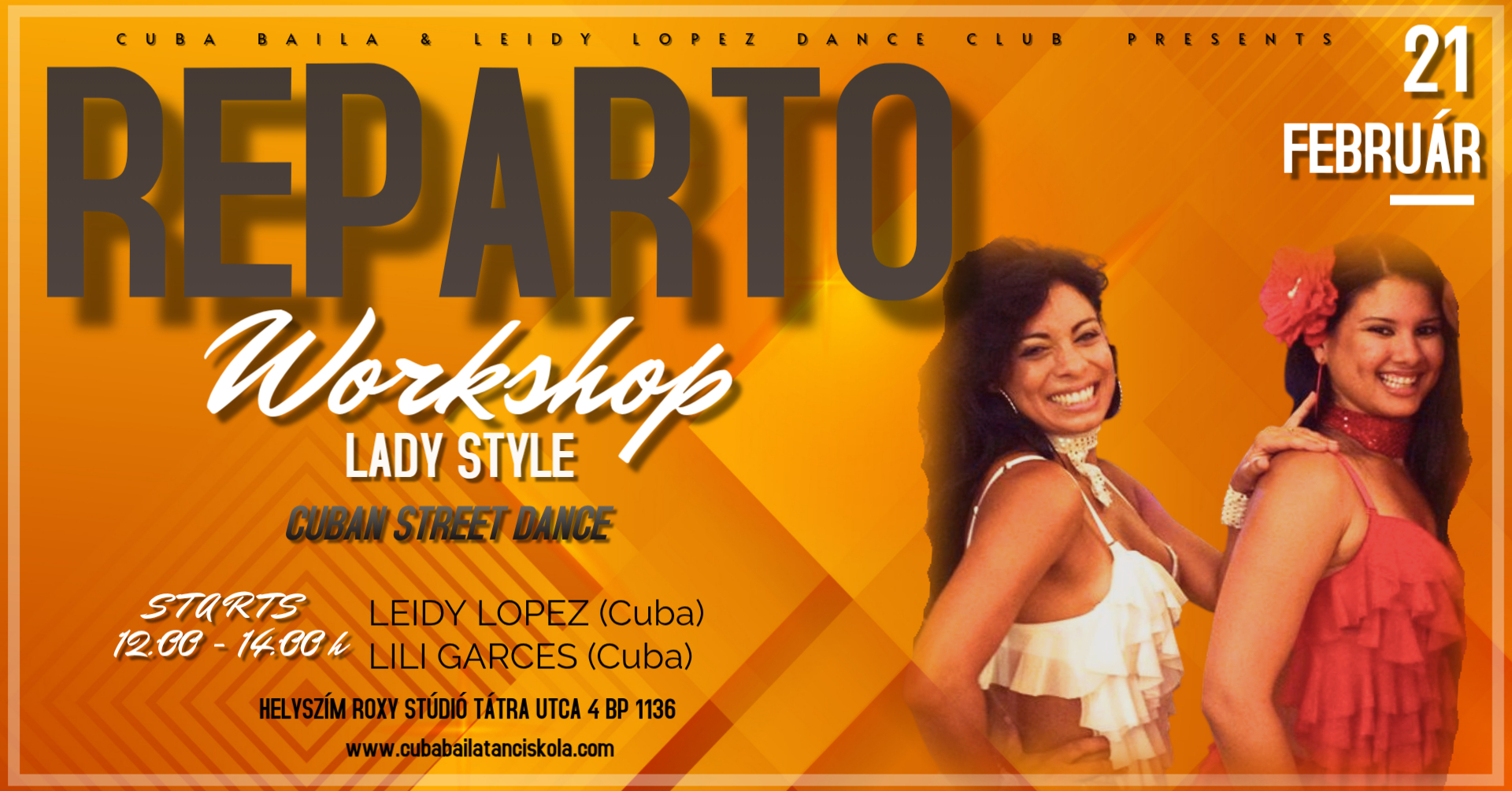 Reparto' Lady Style Workshop Cuban Street Dance