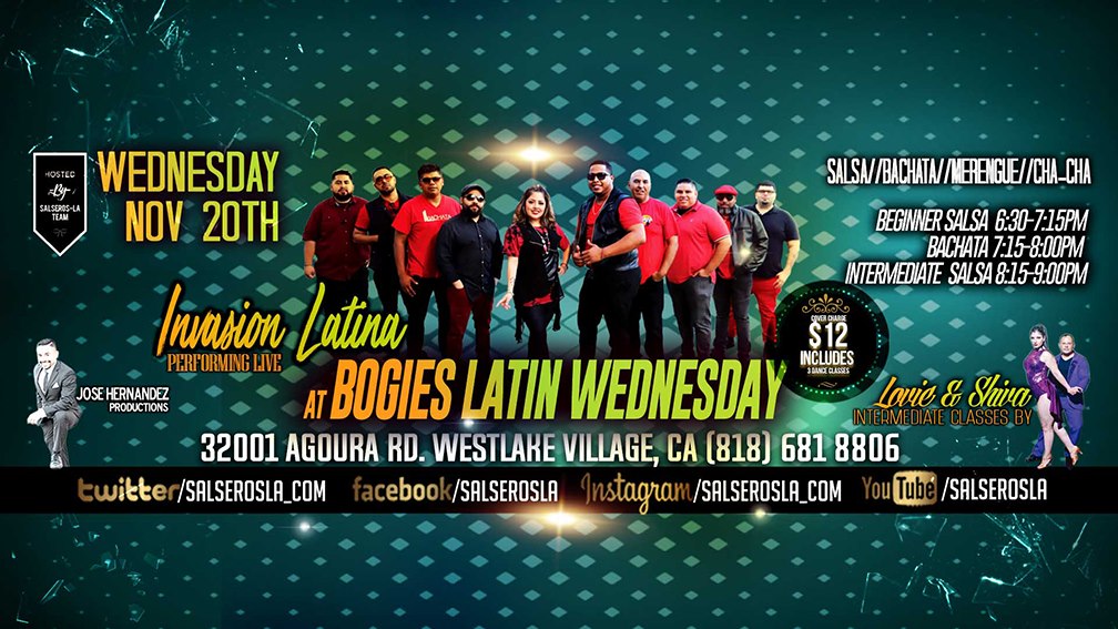 Invasion Latina Performing live, celebrating Al's Birthday bash!