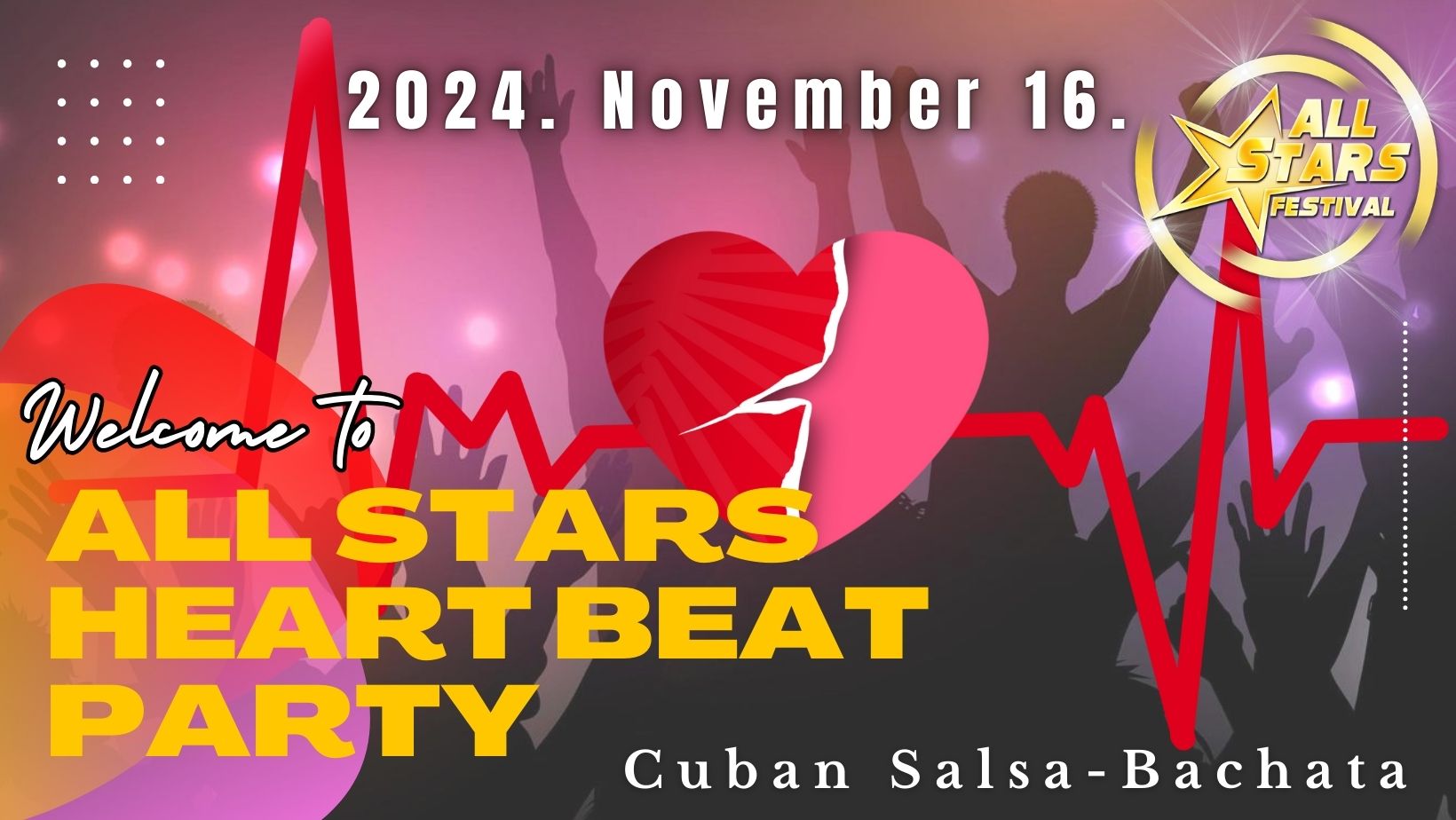 ALL STARS - HEARTBEAT PARTY - CUBAN SALSA BACHATA ♥️