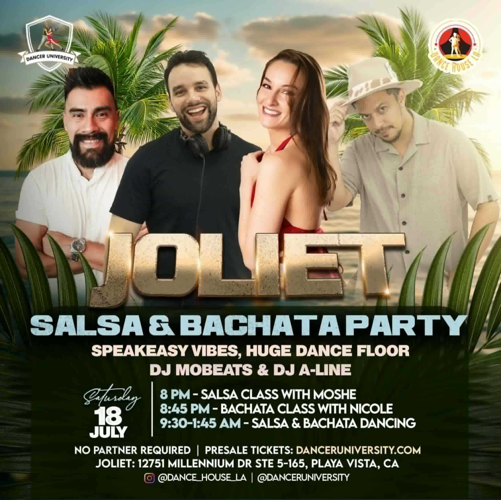 π΄ JOLIET SALSA & BACHATA PARTY π΄