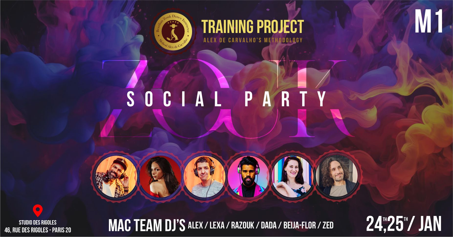 Zouk Social Party - MAC Module 1