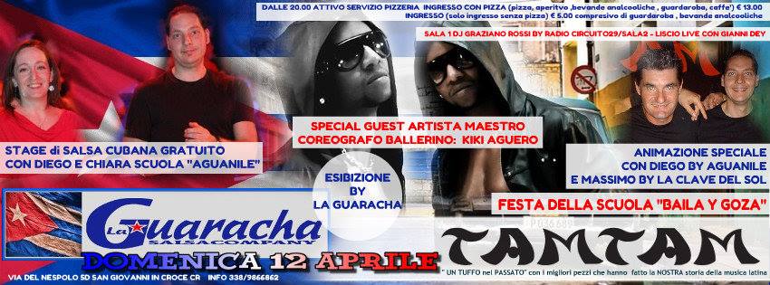 EFFETTO NOSTALGIA - IL MITO DEL TAM TAM DOMENICA 12 APRILE
