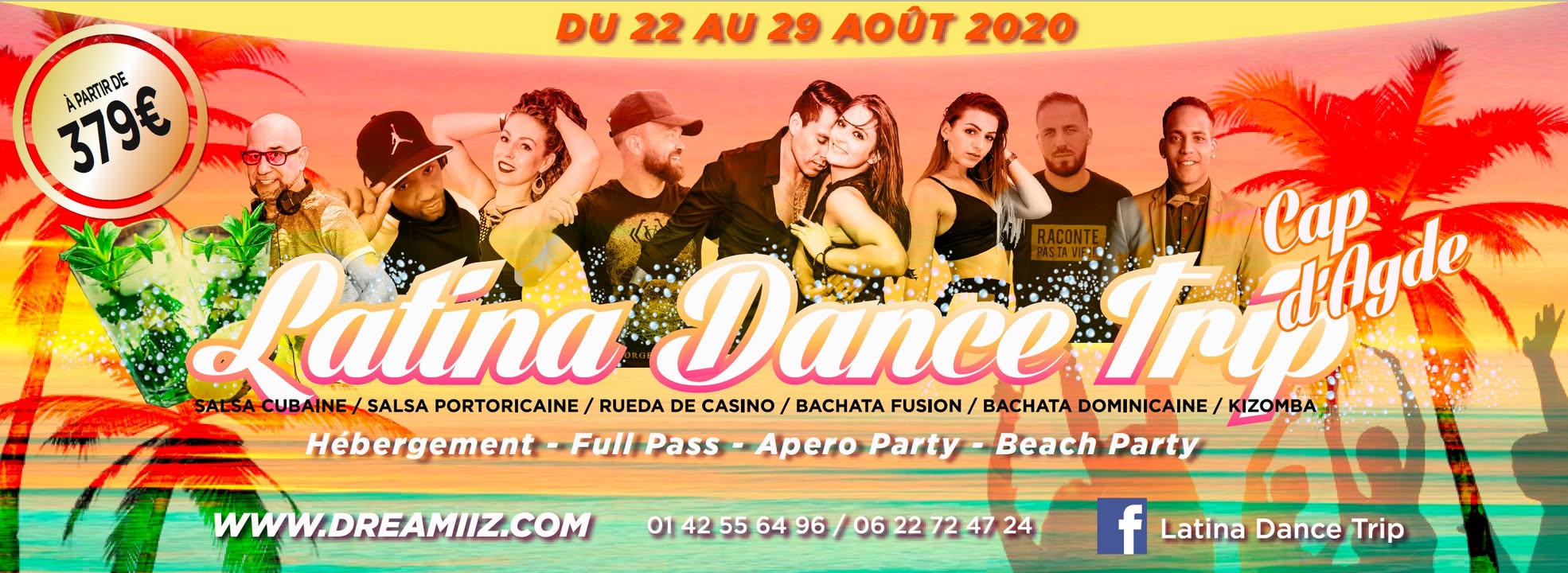 Latina Dance Trip France 2020 - Edition Cap D'Agde