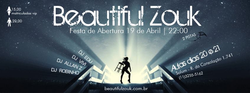 Festa Abertura - Beautiful Zouk